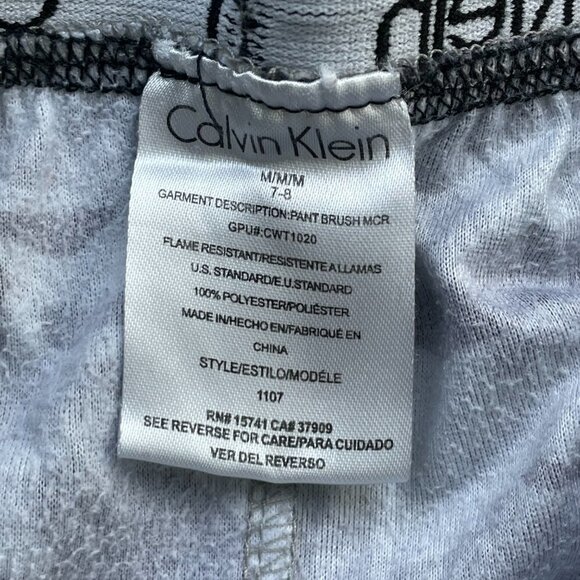 Calvin Klein Boys PJ pants Black Camo Medium (7-8) - Picture 3 of 3